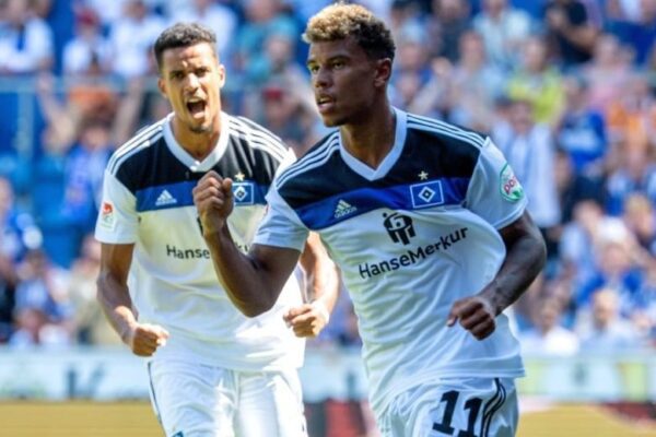 Ghana’s Ransford Yeboah Konigsdorffer shines with opening goal in Hamburger SV's 2-2 draw against Darmstadt