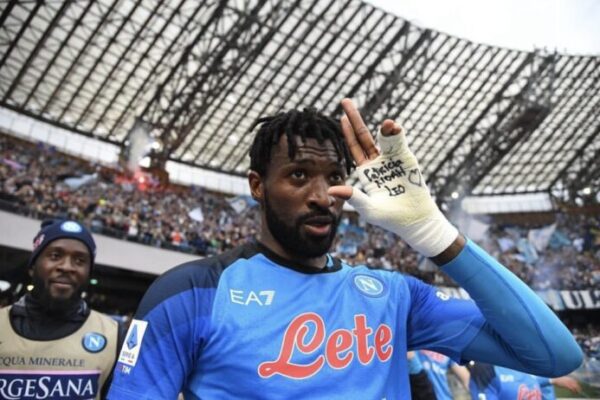 Cameroonian midfielder Zambo Anguissa rejects Napoli’s contract offer