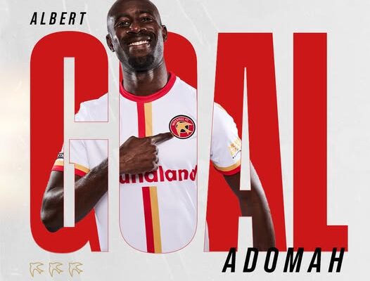 Ghanaian winger Albert Adomah scores as Walsall outclass Harrogate Town