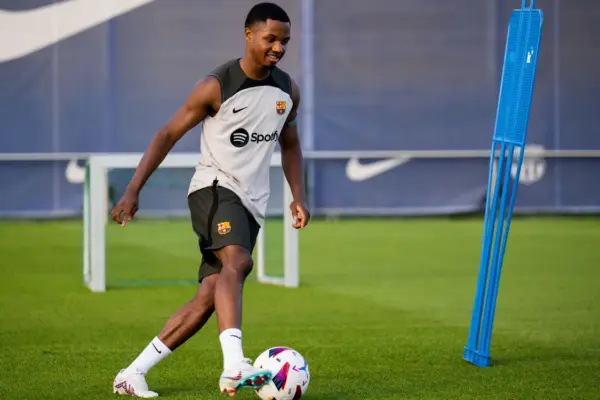 Ansu Fati takes a Christmas challenge: Training over the holidays to reclaim form