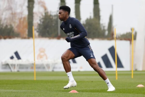Aurelien Tchouameni makes timely return to Real Madrid training ahead of clash with Athletic Club