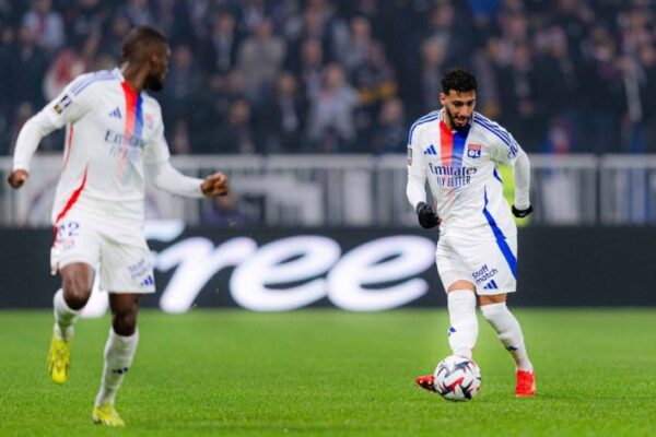 Benrahma's assist sparks Lyon to resounding win over Nice