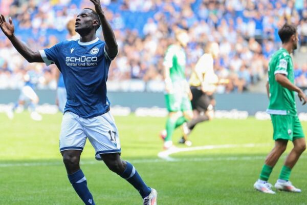 Merveille Biankadi helps Arminia Bielefeld secure shock cup victory over Freiburg