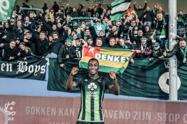 Kevin Denkey bids Cercle Brugge farewell with memorable goal
