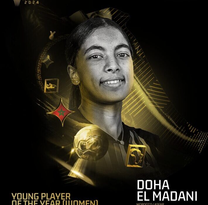 Doha El Madani named CAF Young Player of the Year 2024