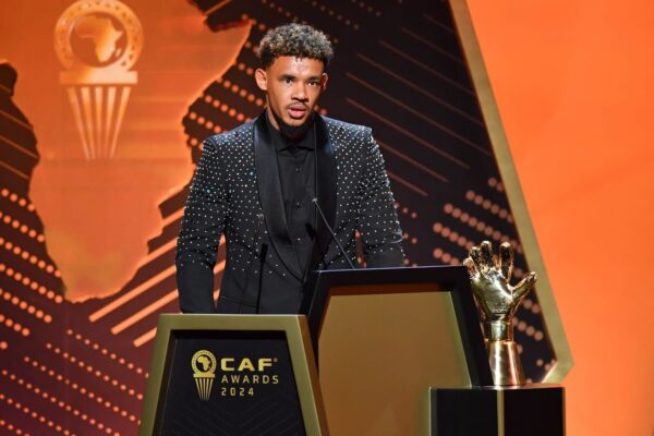 2024 CAF Awards: South African shot-stopper Ronwen Williams crowned Men’s Goalkeeper of the Year