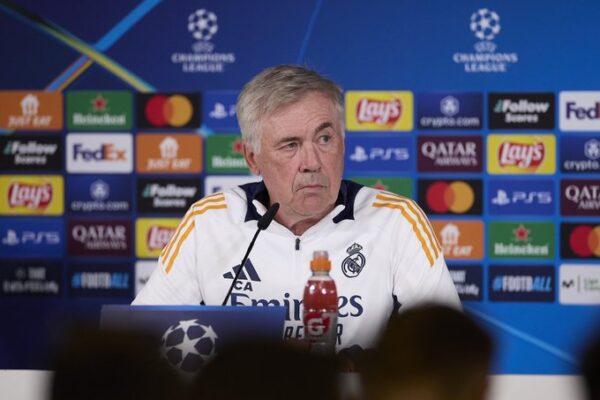 Ancelotti provides update on Vinícius Jr. and shares Mbappé joke