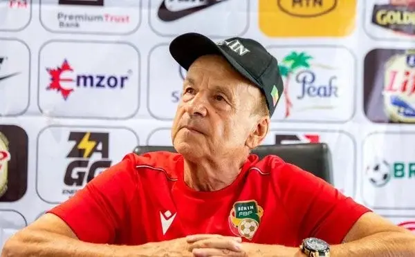 Benin coach Gernot Rohr reacts to tough AFCON 2025 Group draw