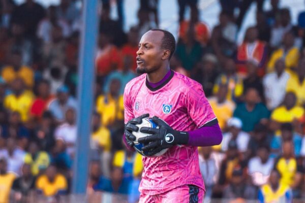 Cameroonian goalkeeper Simon Omossola delighted after signing new deal with St Eloi Lupopo