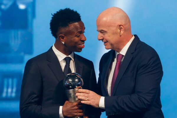 Vinicius Junior embodies the beautiful game – FIFA President Gianni Infantino