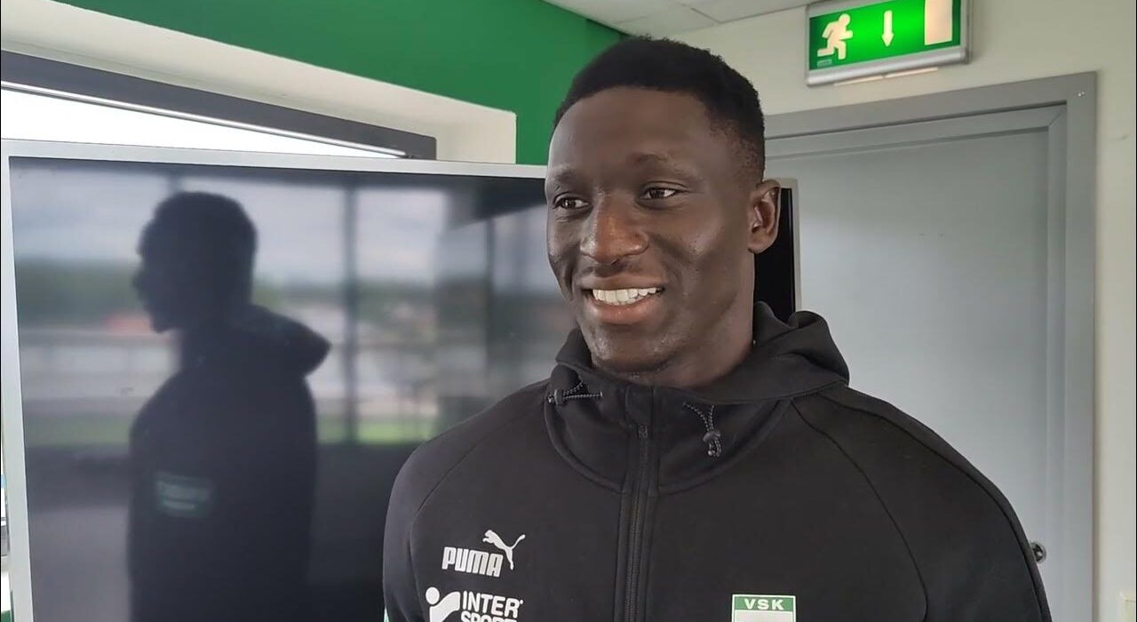  Ibrahim Diabaté   Ibrahim Diabaté set for Gais move Former VSK striker heading to Gothenburg   AfricaSoccercom
