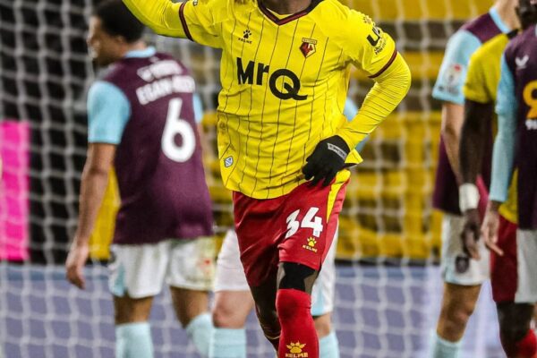 Kwadwo Baah scores despite Watford's defeat at Burnley