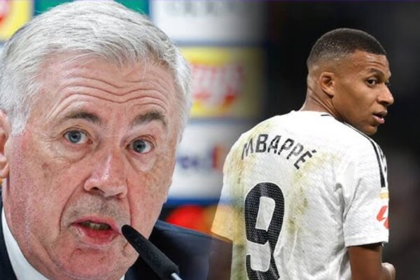 Carlo Ancelotti defends Kylian Mbappé after missed penalty in defeat to Athletic Bilbao