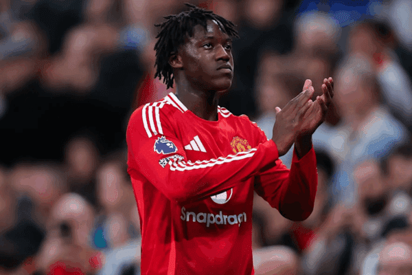 Midfielder Kobbie Mainoo to miss Manchester United's trip to Arsenal due to suspension