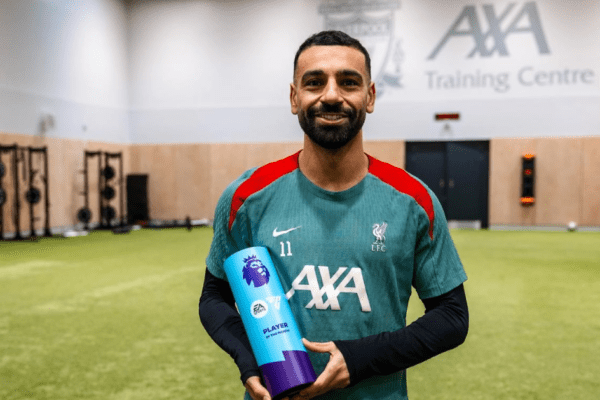 Egyptian attacker Mohamed Salah equals Steven Gerrard with sixth Premier League Player of the Month award