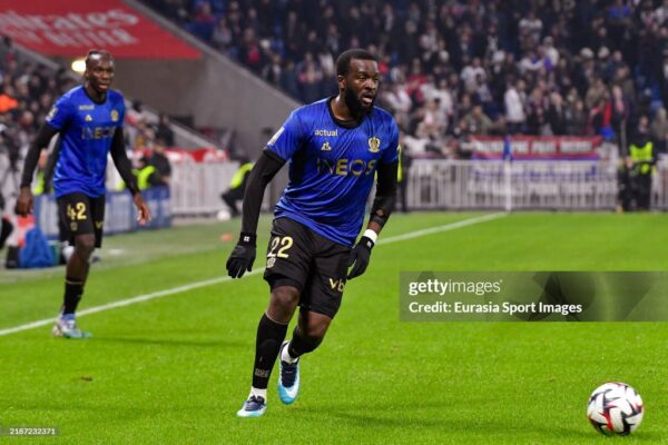 Tanguy Ndombele: Nice’s battler playing through pain
