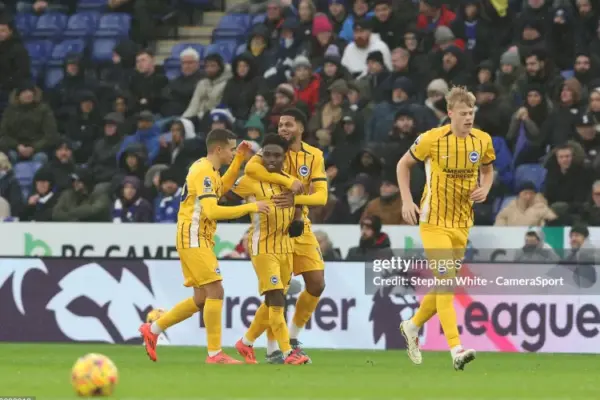 Ruud Van Nistelrooy applauds Tariq Lamptey’s stunning goal in Brighton-Leicester thriller