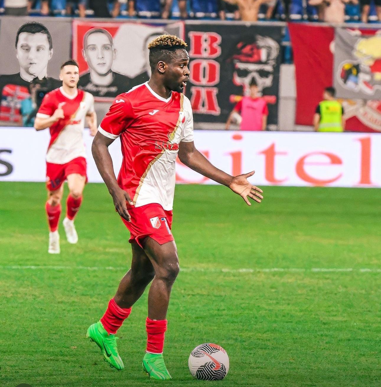 Bamidele Yusuf eyes Super Eagles call-up amidst stellar form in Serbia