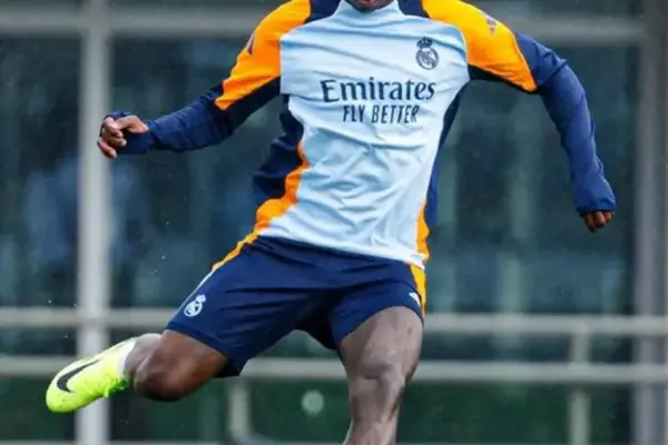 Vinicius Jr. making rapid injury recovery, aiming for early return to action