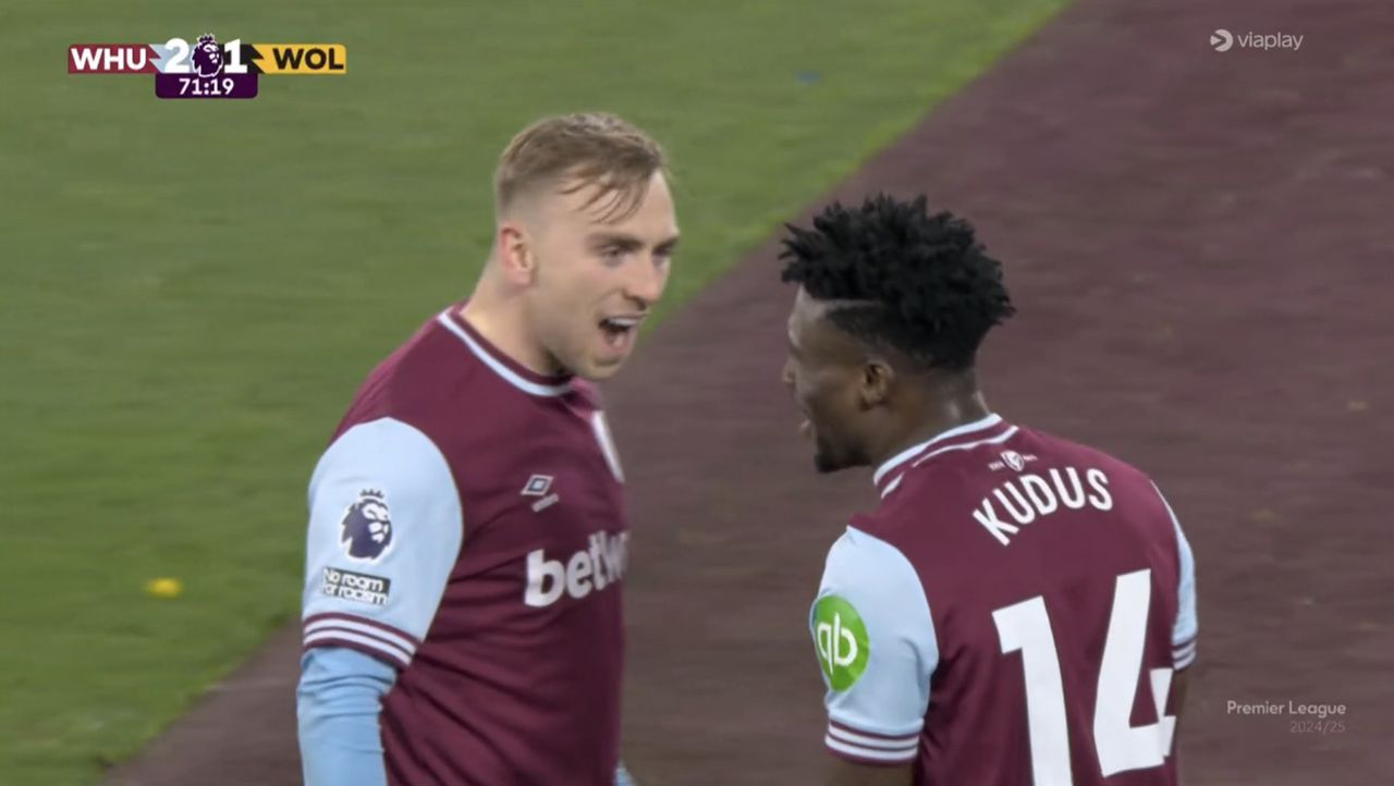 Ghana star Mohammed Kudus sets up Jarrod Bowen to score winning goal for West Ham against Wolves