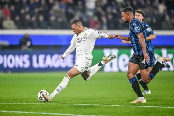 Real Madrid beats Atalanta as Kylian Mbappé scores and sustains injury