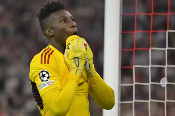 Ruben Amorim backs André Onana after costly error in Manchester United's defeat to Nottingham Forest