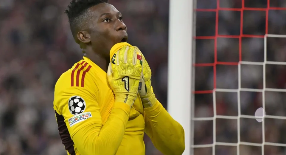 Ruben Amorim backs André Onana after costly error in Manchester United's defeat to Nottingham Forest