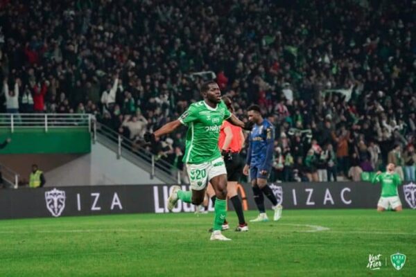 Augustine Boakye shines as Saint-Étienne secures vital victory over Reims