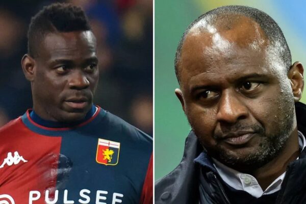 Italian-Ghanaian Mario Balotelli stirs tension with Genoa manager Vieira after Instagram post