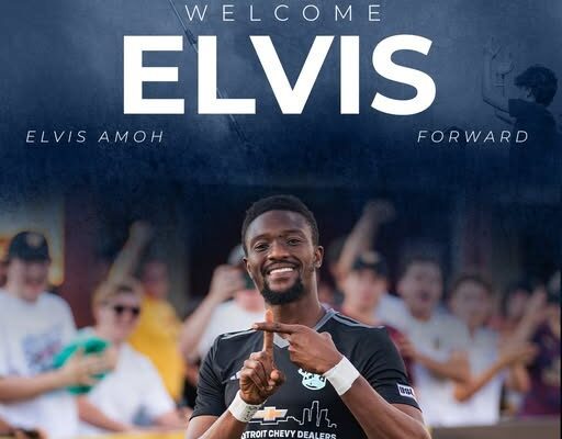 Elvis Amoh joins Indy Eleven: A proven scorer for the USL Championship