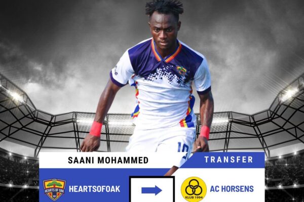 Danish club AC Horsens signs Ghanaian talent Saani Mohammed
