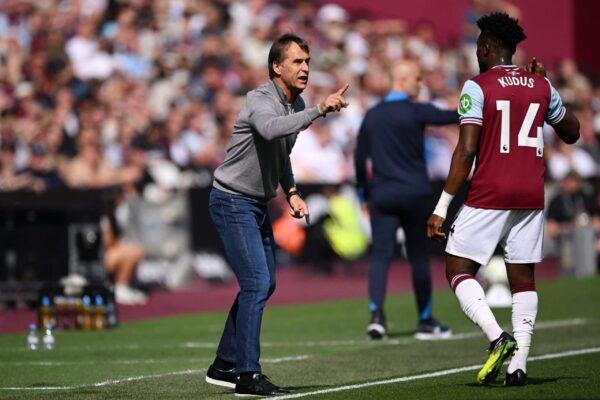 Mohammed Kudus left without a coach after West Ham sack Julen Lopetegui
