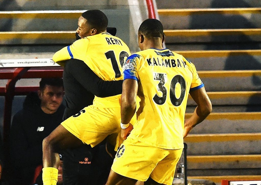 Paul Kalambayi shines as Dagenham and Redbridge secure vital win over Ebbsfleet United