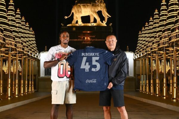 Dynamic forward: Martin Boakye joins Buriram United to power their second-half surge
