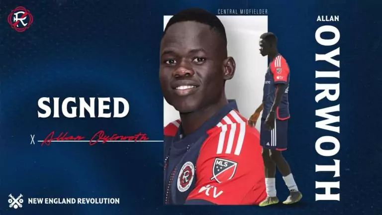 New England Revolution signs Ugandan prodigy Allan Oyirwoth