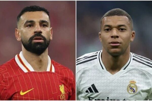 Kylian Mbappé absent as Mohamed Salah claims second in Europe’s top scorers for 2024-25