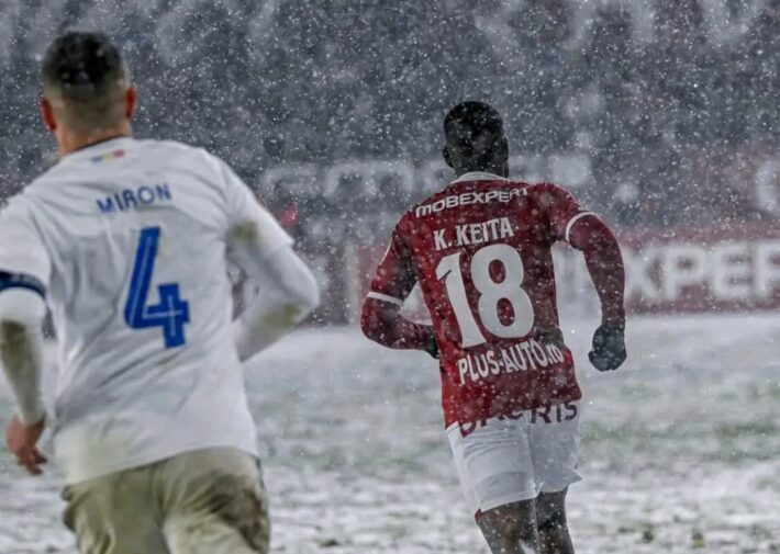 Kader Keïta: Ivorian forward makes Rapid Bucharest debut