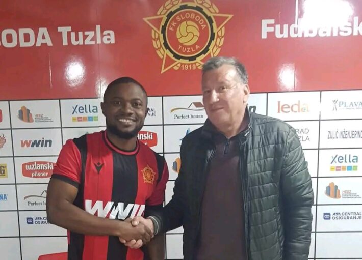 Cameroon's Faï Collins joins FK Sloboda Tuzla in Bosnia-Herzegovina