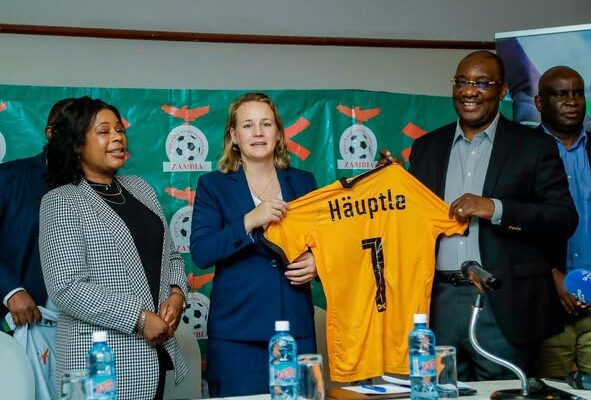Zambia unveils Nora Häuptle as new Copper Queens head coach