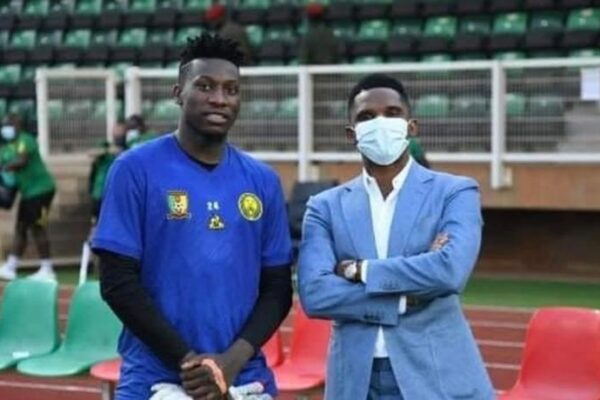 Goalkeeper Andre Onana opens up on his relationship with Cameroon FA boss Samuel Eto’o