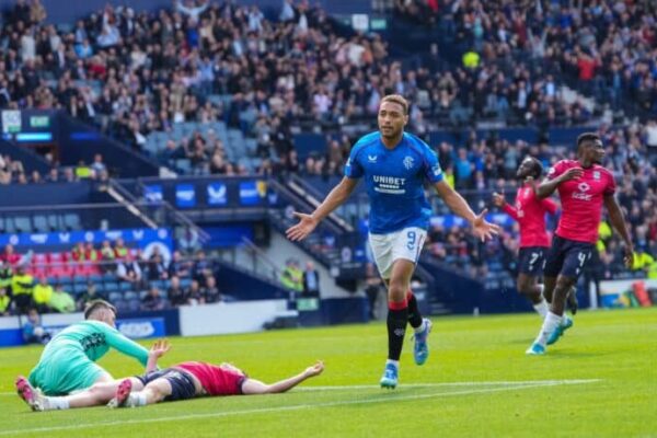 Nigerian Cyriel Dessers shines with double strike in Rangers comeback victory