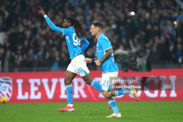 Cameroonian midfielder Andre-Frank Zambo Anguissa scores in Napoli's win over Juventus