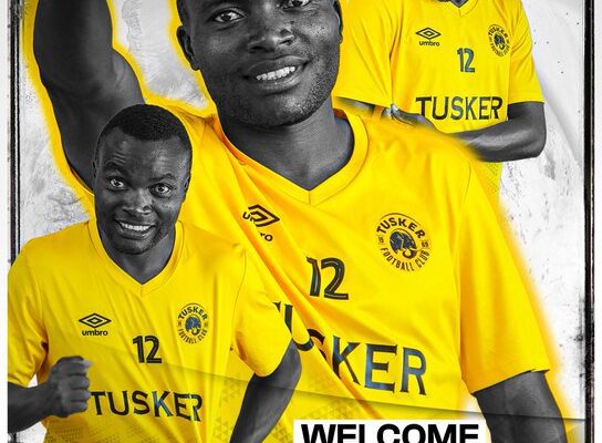 Kenya giants Tusker FC announce signing of experienced forward Luke Namanda
