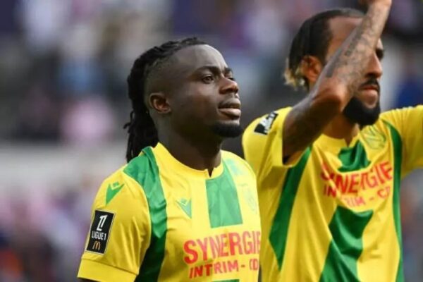 FC Nantes face fresh injury concern as Moses Simon limps out of training