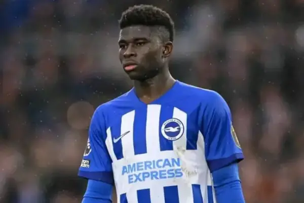 Carlos Liverpool target Brighton's Cameroonian midfielder Carlos Baleba