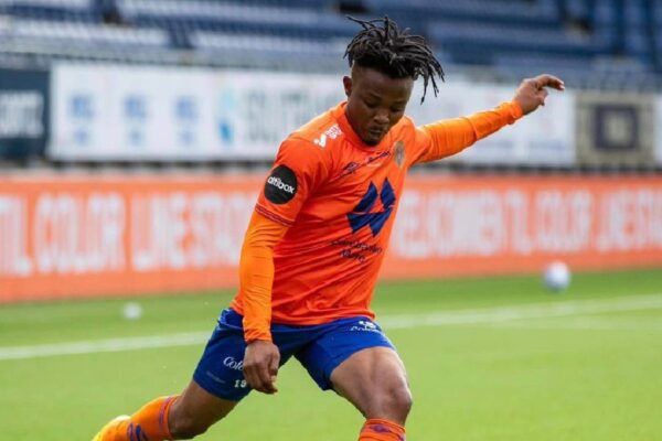 Isaac Atanga sets sights on promotion with Kalmar FF