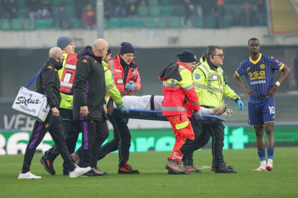 Italian-Ivorian striker Moise Kean diagnosed with head trauma after collapsing during Serie A match