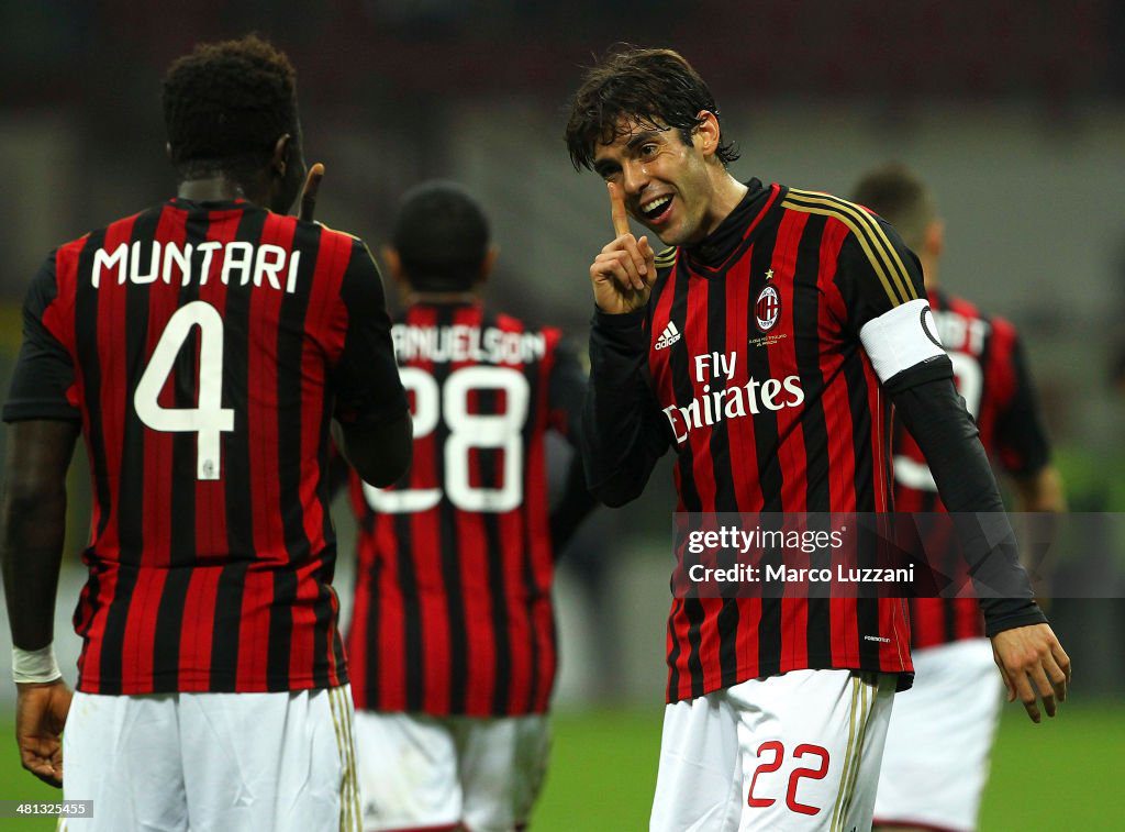 Sulley Muntari hails Kaka’s unbelievable speed and skill at AC Milan
