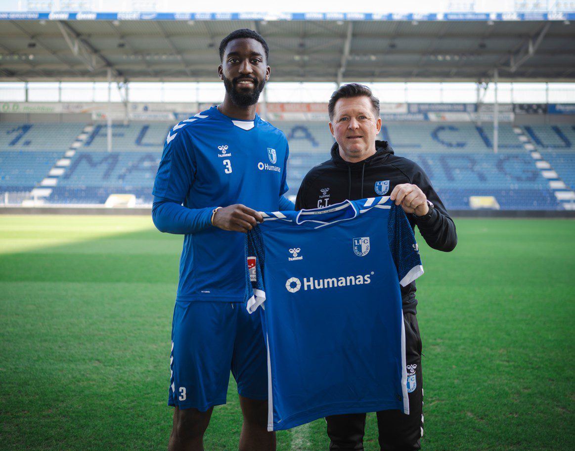 Ghanaian defender Patric Pfeiffer signs for Magdeburg