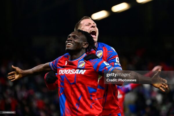 Prince Kwabena Adu's goal secures Viktoria Plzen's dominant win over Anderlecht